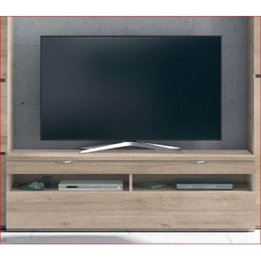 Haya Absolute Deal Mueble de TV con 2 cajones y Estante Madera 83 x 41,5 x 15,5 cm 