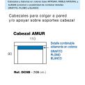 DORMITORIO CON 2 CABECEROS DE 105 CM CON MESILLA. REF 531A