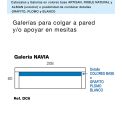 CABECERO – GALERÍA NAVIA PARA CAMA DE 135 / 150 / 160 / 180 / 90+90