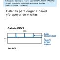 CABECERO – GALERÍA DEVA PARA CAMA DE 135 / 150 / 160 / 180 / 90+90