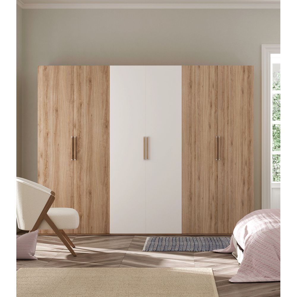 Armario Puertas abatibles - Almacenamiento Funcional con Estilo para tu  Dormitorio